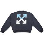 Свитеры Off-White Between Arrow Over Crewneck 'Внешний космос белый' 2