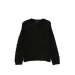 sequin-embellished chunky-knit sweater 1