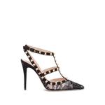 Кружевные туфли Rockstud 100 с заклепками 1