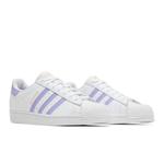 Кроссовки Adidas Superstar 'White Light Purple' 8