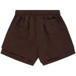 Шорты Sp5der OG Web Double Layer Short 'Brown' 2
