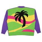 Свитера Palm Angels Intarsia Palm Tree Knit Sweater 'Фиолетовый' 2