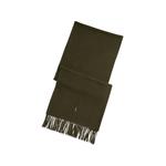fringe virgin wool scarf 1