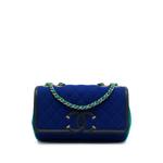 2019 Medium Tricolor Jersey CC Filigree Flap crossbody bag 1