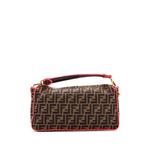 Большая сумка на плечо Baguette NM Bag из канваса с узором Zucca 2