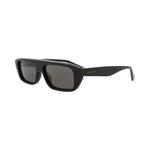 Очки Gucci Square-Frame Recycled Acetate 'Black/Grey' 2