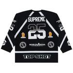 Джерси Supreme Rhinestone Hockey Jersey 'Black' 2