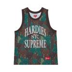 Джерси Supreme x Hardies Camo Basketball Jersey 'Green' 1
