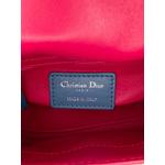 Маленькая трехцветная сумка-сэтчел Cannage Lady Dior Tricolor (2014 год) 6