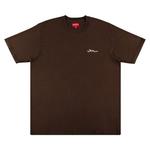 Футболки Supreme Arabic Logo Washed Short-Sleeve Tee 'Brown' 1
