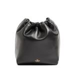 VLogo Pouf pouch bag in nappa leather 2
