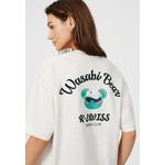 K-SWISS X WASABI BEAR УНИСЕКС СВОБОДНАЯ ФУТБОЛКА С ЛОГОТИПОМ 4