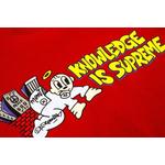 Футболки Supreme Knowledge Tee 'Red' 2