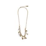 Tulip pearl-embellished necklace 1