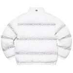 Пуховики Supreme x B.B. Simon Studded Puffer Jacket 'White' 2