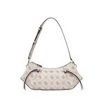 Allegra monogram-print logo-plaque shoulder bag 1