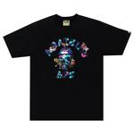 Футболки BAPE x Kid Cudi College Moon Man Tee 'Black' 1