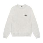 Футболки Stussy Basic Crew 'Пепельно-вересковый' 1