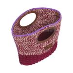 Клатчи Marni Knitted Clutch Handbag 'Wine/Peachskin' 3
