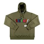 Худи Supreme x WTAPS Sic'em! Hooded Sweatshirt «Light Olive» 1