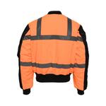 Дутый бомбер Hi-Vis MA-1 2