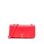 Стеганая сумка на плечо Twist Chain Enamel CC Flap Bag 1