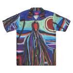 Рубашки на пуговицах Supreme Reaper Rayon Short-Sleeve Shirt 'Синий' 1