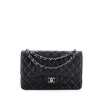 Сумка на плечо Classic Double Flap Bag Quilted Caviar Jumbo 1