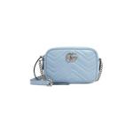 Сумки на плечо Gucci GG Marmont Matelassé Mini Bag 'Pastel Blue' 1