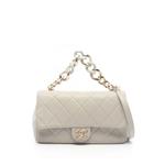 2021-2026 Small Lambskin Elegant Chain Single Flap satchel 1