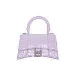 Сумки с ручками Balenciaga XS Hourglass Top Handle Bag 'Lilac' 1
