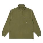 Полузастежки-молнии Palace 1/4 Zip 380 Funnel Neck 'Olive' 1