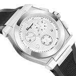 Часы Ferragamo Vega Chrono Silicone Watch 'Нержавеющая сталь' 4
