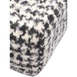 2021-2026 Mini Square Quilted Tweed Houndstooth Straight Single Flap crossbody bag 2