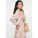 Розовый разноцветный цветочный комплект с завязками, тканый, TCTSS25US00044 4
