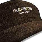 Кепки-защелки Supreme Chenille 6-Panel 'Brown' 3