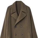Пальто Lemaire Soft Db Coat 'Mud' 2