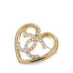 CC heart-shape brooch 2