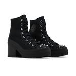 Лайфстайл Converse Wmns Chuck 70 De Luxe Heel Platform High 'С шипами - Черный' 8