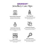 GOLDHEART Серьги, Бриллиант Белое Золото 750 (E1945) 3