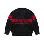 Свитеры Supreme Brushed Stripe Sweater 'Black' 2
