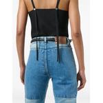 patched boot-cut jeans 4