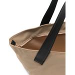 large Lauren logo-tape leather tote bag 5
