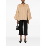 wide-sleeved wool blouse 2