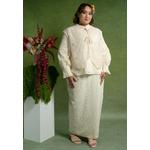 Amelia Plus Kedah Kurung с комплектом жилета 1
