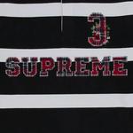 Топы Supreme Stripe Rugby, черные 3