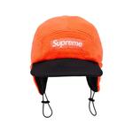 Шапка-авиатор Supreme Polartec с ушками Camp Cap «Оранжевый» 1