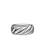 Серебряное кольцо Sculpted Cable Contour (9 мм) 1