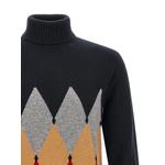 Classic Diamond intarsia sweater 3