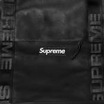 Дорожные сумки Supreme Leather Duffle Bag 'Черный' 3